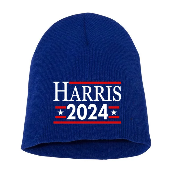 Vote Kamala Harris 2024 Election Short Acrylic Beanie