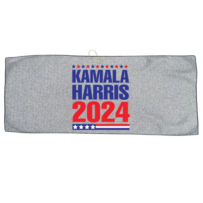 Vote Kamala Harris 2024 Large Microfiber Waffle Golf Towel