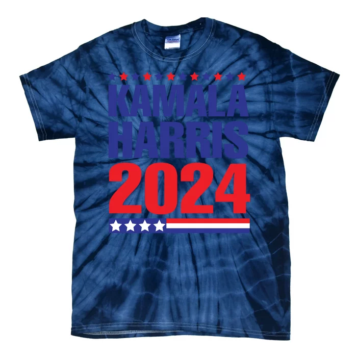 Vote Kamala Harris 2024 Tie-Dye T-Shirt