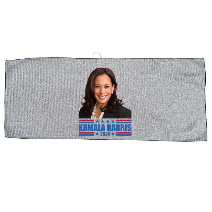 Vote Kamala Harris 2024 Large Microfiber Waffle Golf Towel