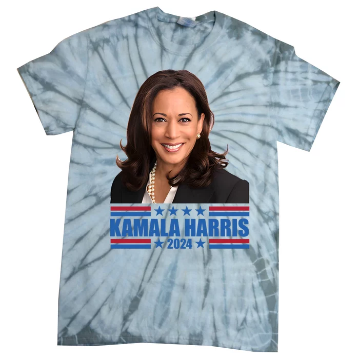 Vote Kamala Harris 2024 Tie-Dye T-Shirt