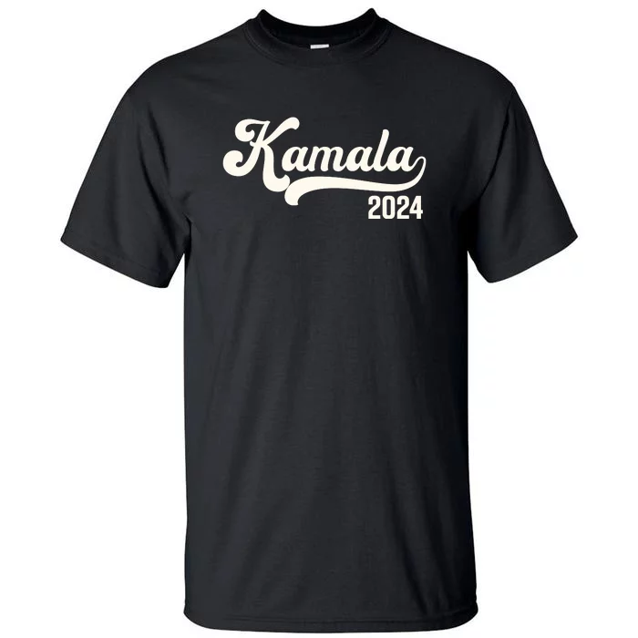 Vote Kamala Harris 2024 Retro Varsity Vintage Tall T-Shirt