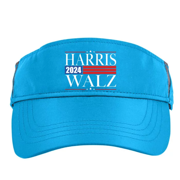 Vote Kamala Harris Tim Walz 2024 Election Adult Drive Performance Visor