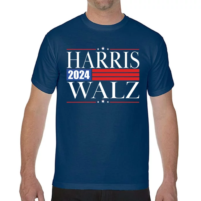 Vote Kamala Harris Tim Walz 2024 Election Comfort Colors T-Shirt