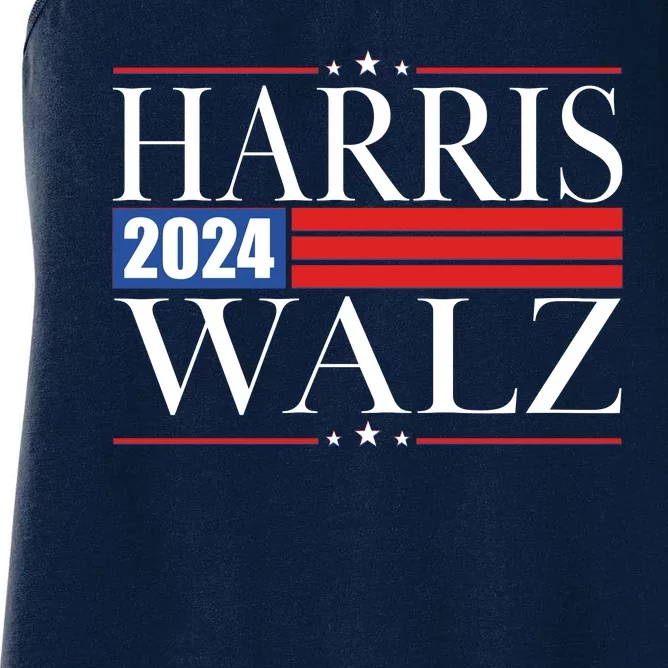 Vote Kamala Harris Tim Walz 2024 Election Women's Racerback Tank