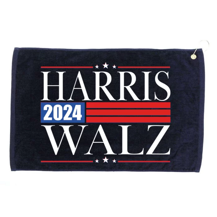 Vote Kamala Harris Tim Walz 2024 Election Grommeted Golf Towel