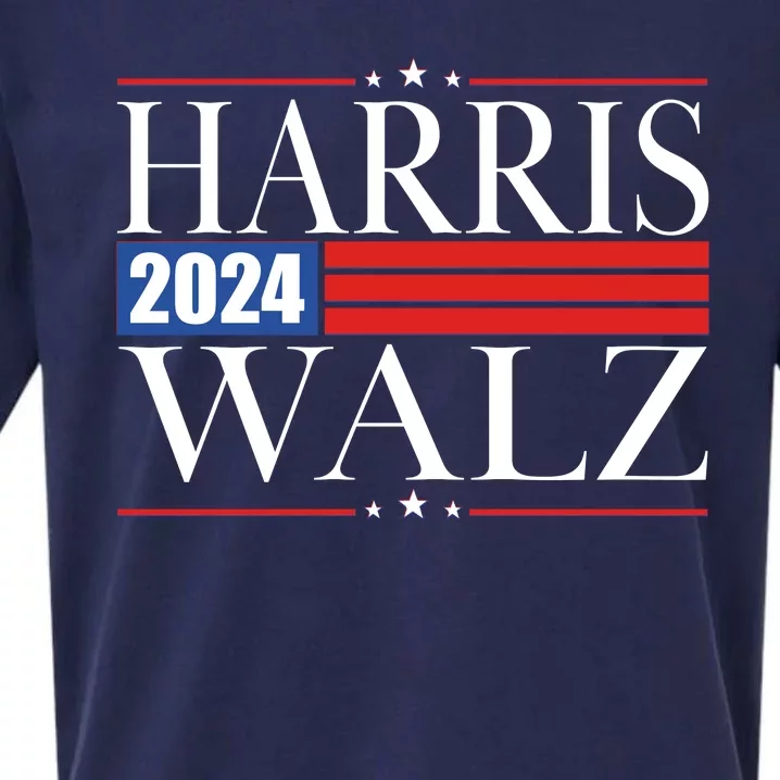 Vote Kamala Harris Tim Walz 2024 Election Sueded Cloud Jersey T-Shirt