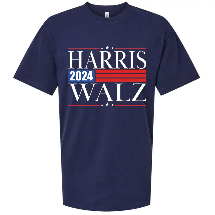 Vote Kamala Harris Tim Walz 2024 Election Sueded Cloud Jersey T-Shirt