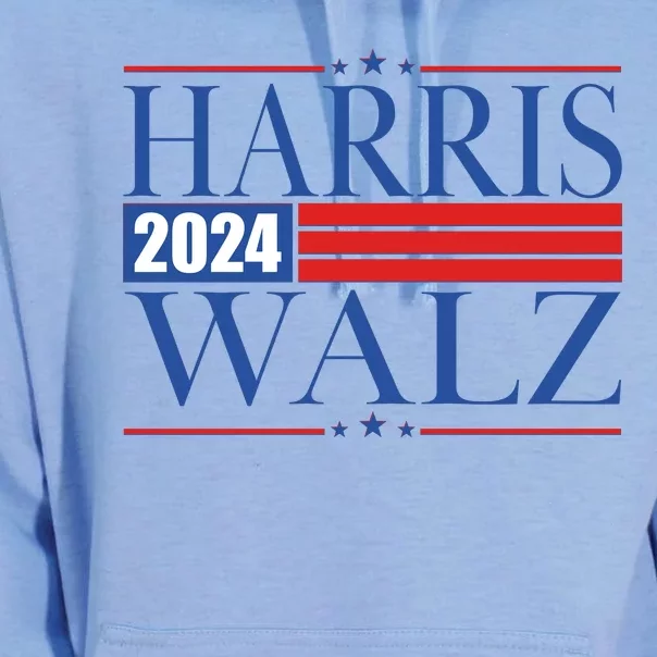 Vote Kamala Harris Tim Walz 2024 Election Unisex Surf Hoodie