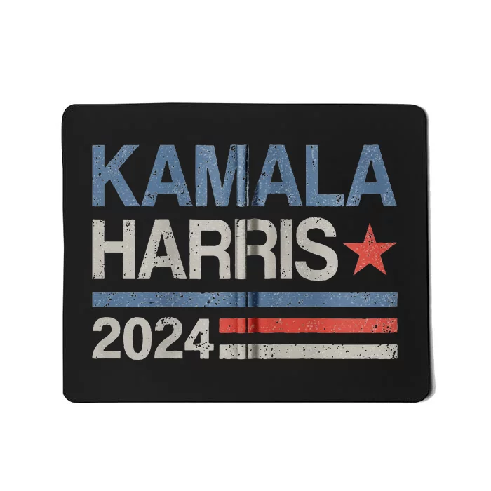 Vintage Kamala Harris 2024 For President Election Campaign Mousepad