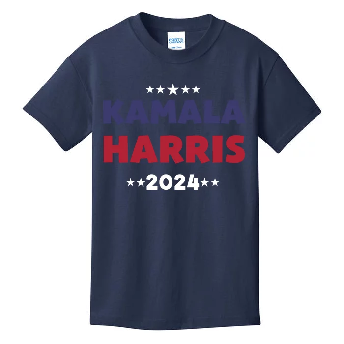 Vintage Kamala Harris 2024 Kids T-Shirt