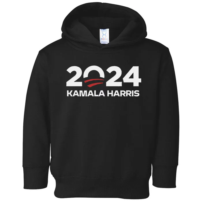 Vote Kamala Harris Tim Walz 2024 For Democracy Party Toddler Hoodie