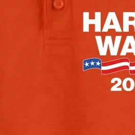 Vote Kamala Harris Tim Walz 2024 Election Dry Zone Grid Performance Polo