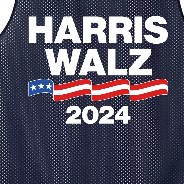 Vote Kamala Harris Tim Walz 2024 Election Mesh Reversible Basketball Jersey Tank