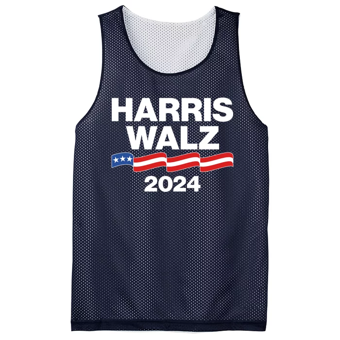 Vote Kamala Harris Tim Walz 2024 Election Mesh Reversible Basketball Jersey Tank