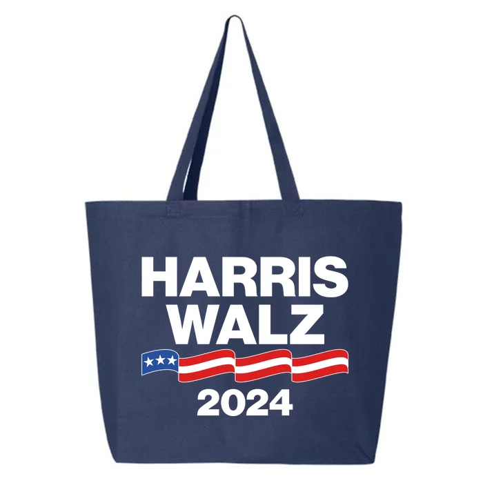 Vote Kamala Harris Tim Walz 2024 Election 25L Jumbo Tote