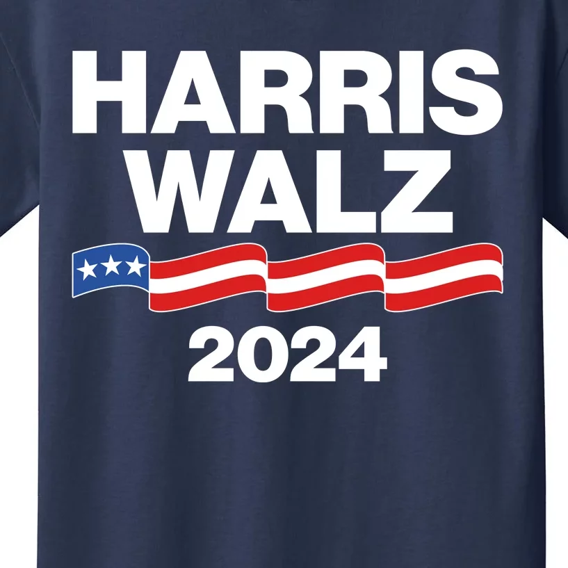 Vote Kamala Harris Tim Walz 2024 Election Kids T-Shirt