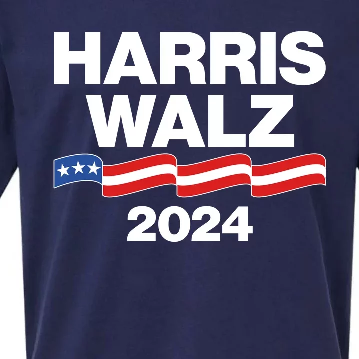 Vote Kamala Harris Tim Walz 2024 Election Sueded Cloud Jersey T-Shirt