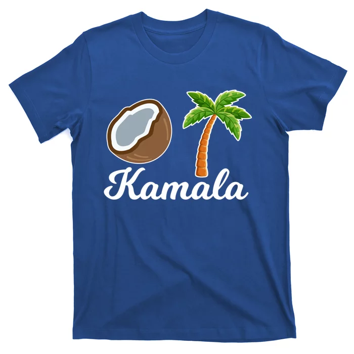 Vote Kamala Harris For President Fell Out Of A Coconut Tree Funny Gift T-Shirt