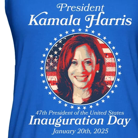 Vote Kamaia Harris 2024 Inauguration Day 2025 Ladies Essential Flowy Tank