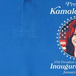 Vote Kamaia Harris 2024 Inauguration Day 2025 Softstyle Adult Sport Polo