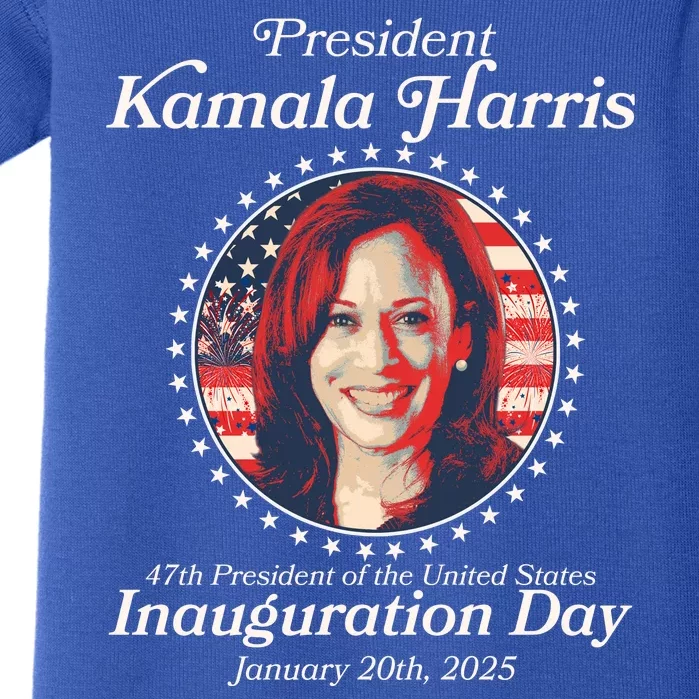 Vote Kamaia Harris 2024 Inauguration Day 2025 Baby Bodysuit