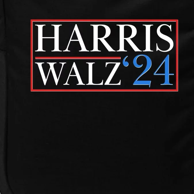 Vote Kamala Harris Tim Walz 2024 Election Impact Tech Backpack