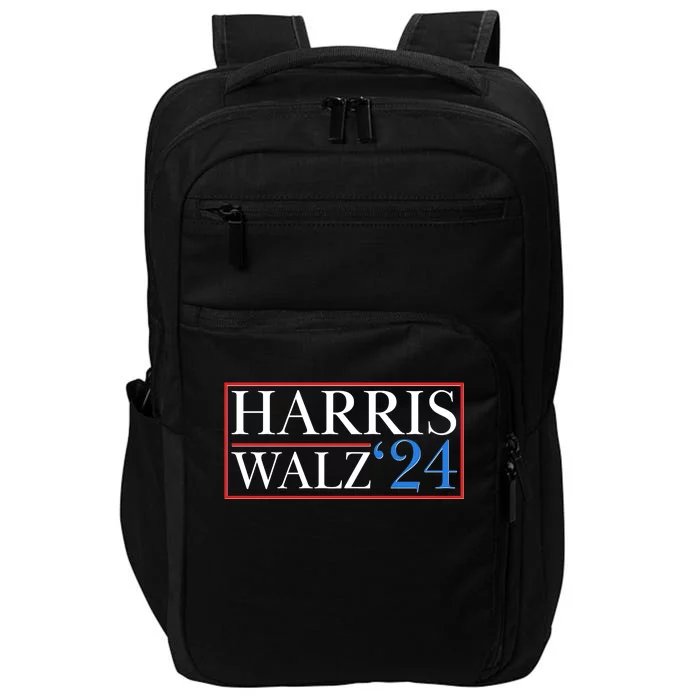 Vote Kamala Harris Tim Walz 2024 Election Impact Tech Backpack