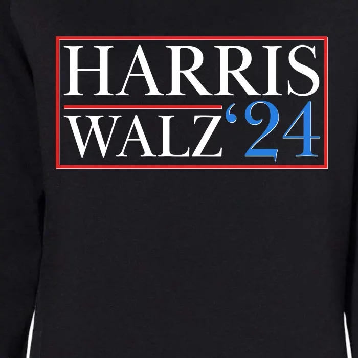 Vote Kamala Harris Tim Walz 2024 Election Womens California Wash Sweatshirt