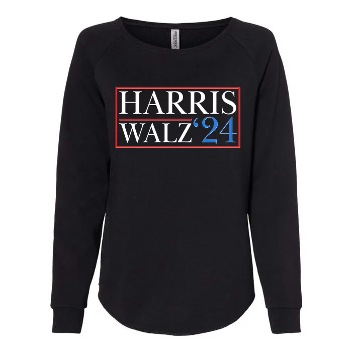 Vote Kamala Harris Tim Walz 2024 Election Womens California Wash Sweatshirt