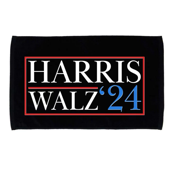 Vote Kamala Harris Tim Walz 2024 Election Microfiber Hand Towel