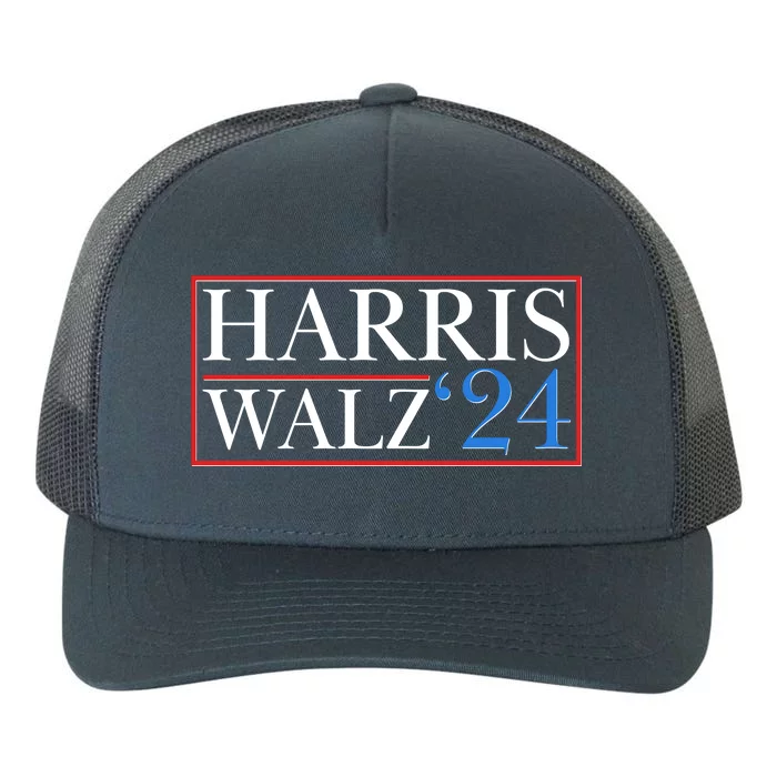 Vote Kamala Harris Tim Walz 2024 Election Yupoong Adult 5-Panel Trucker Hat