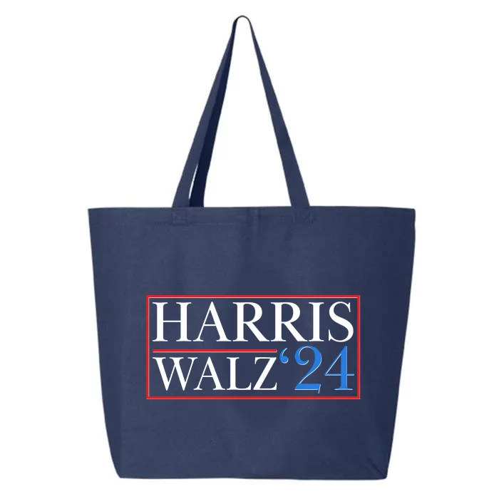 Vote Kamala Harris Tim Walz 2024 Election 25L Jumbo Tote