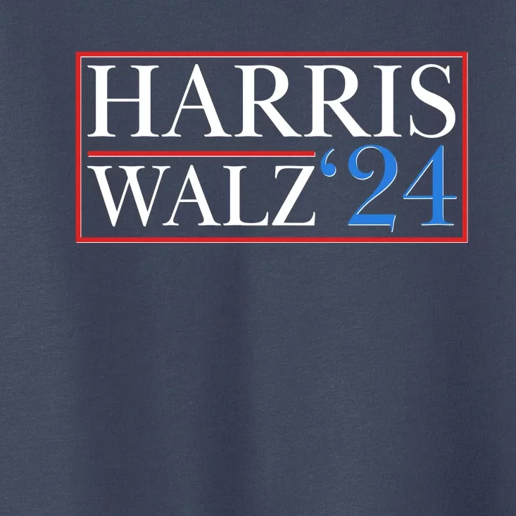 Vote Kamala Harris Tim Walz 2024 Election Toddler T-Shirt