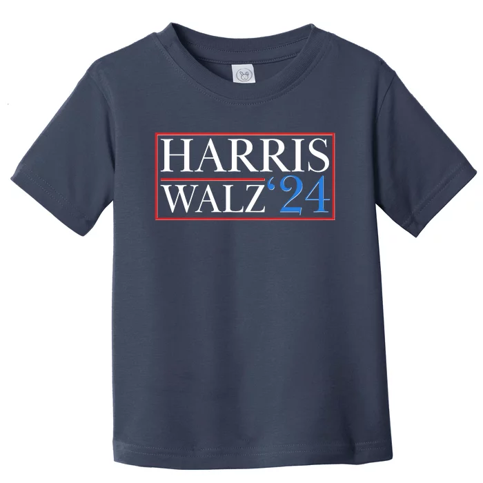 Vote Kamala Harris Tim Walz 2024 Election Toddler T-Shirt