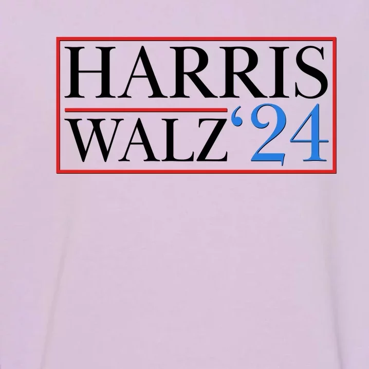 Vote Kamala Harris Tim Walz 2024 Election Garment-Dyed Sweatshirt