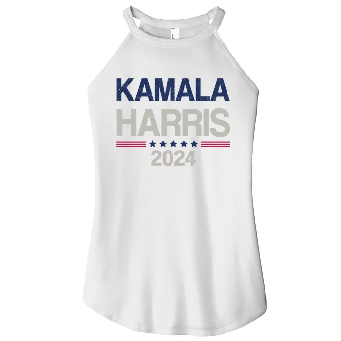 Vintage Kamala Harris 2024 Cute Women’s Perfect Tri Rocker Tank