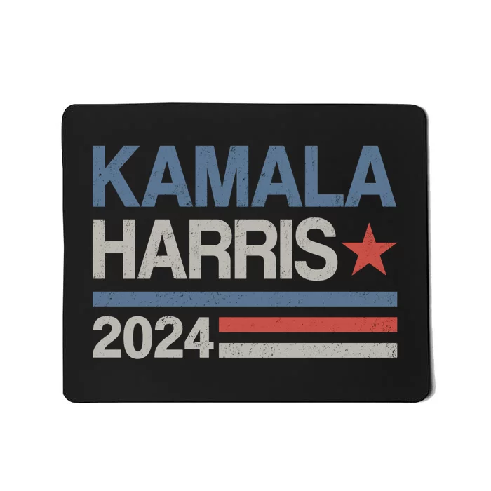 Vintage Kamala Harris 2024 For President Election Campaign Mousepad