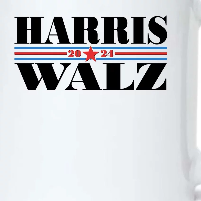 Vote Kamala Harris Tim Walz 2024 Election Black Color Changing Mug