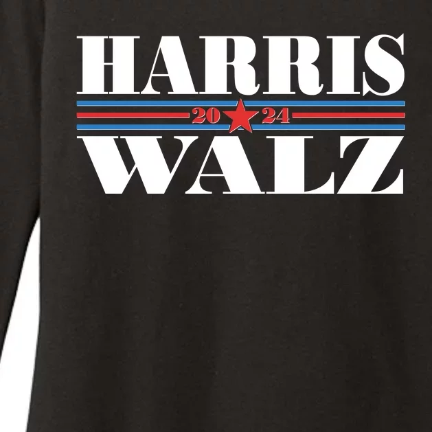 Vote Kamala Harris Tim Walz 2024 Election Womens CVC Long Sleeve Shirt