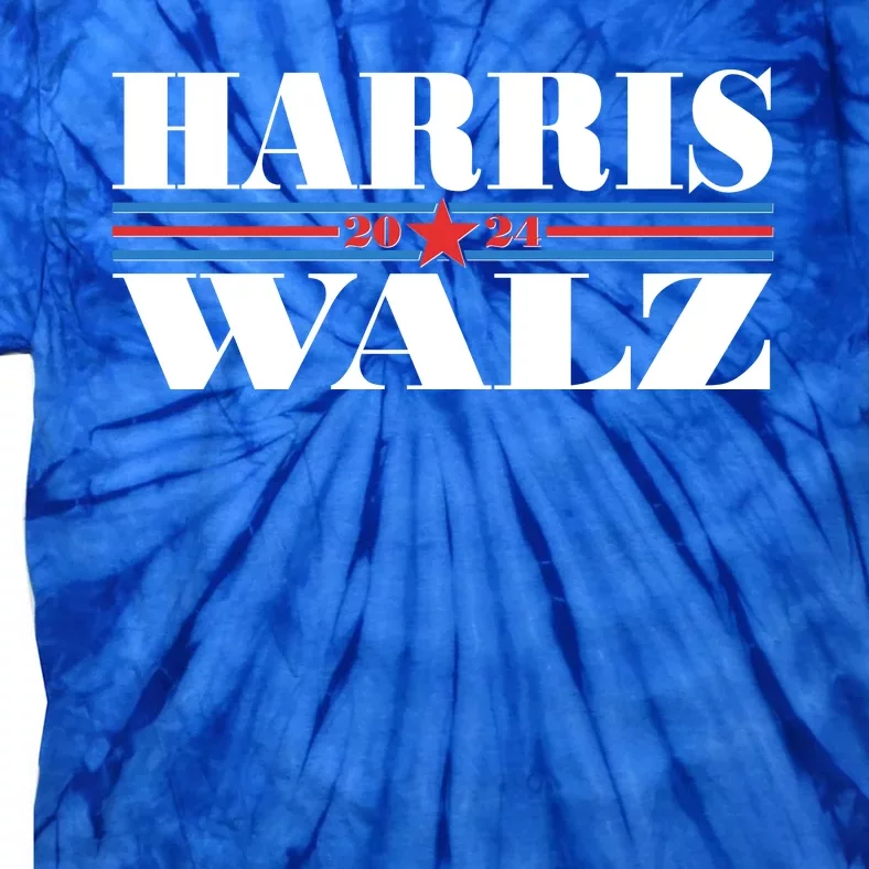 Vote Kamala Harris Tim Walz 2024 Election Tie-Dye T-Shirt