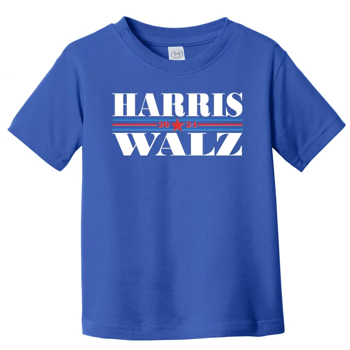 Vote Kamala Harris Tim Walz 2024 Election Toddler T-Shirt