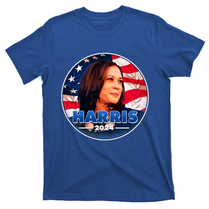 Vote Kamala Harris 2024 Election Emblem T-Shirt