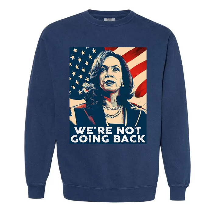 Vintage Kamala Harris 2024 For President Election Campaign Garment-Dyed Sweatshirt