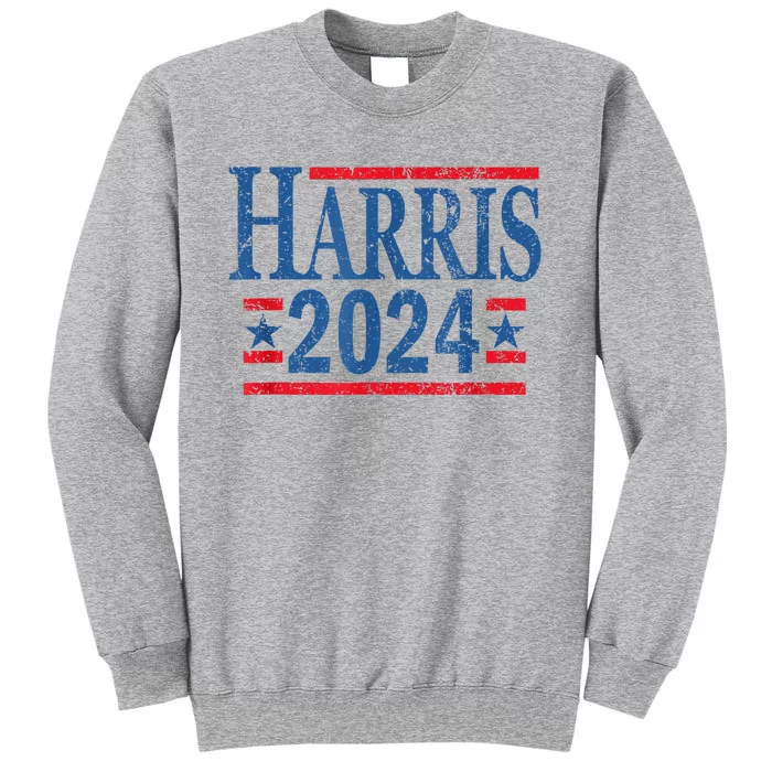 Vintage Kamala Harris 2024 Tall Sweatshirt