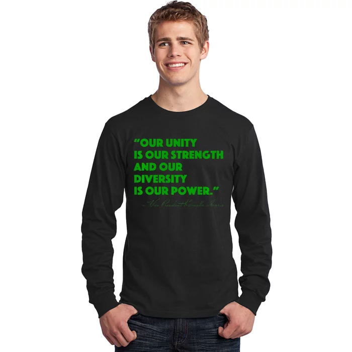 Vp Kamala Harris Quote Premium Long Sleeve Shirt