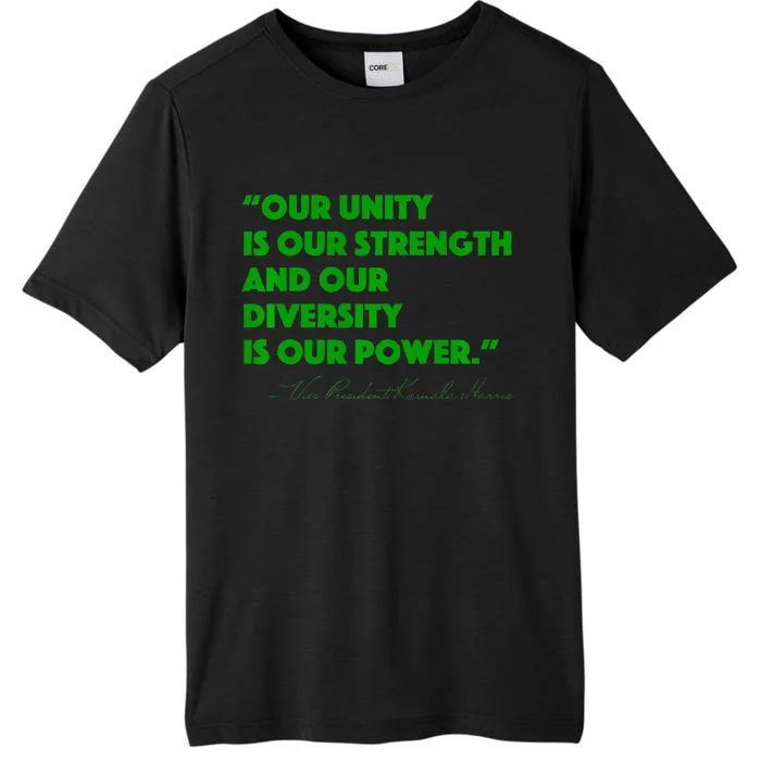 Vp Kamala Harris Quote Premium ChromaSoft Performance T-Shirt