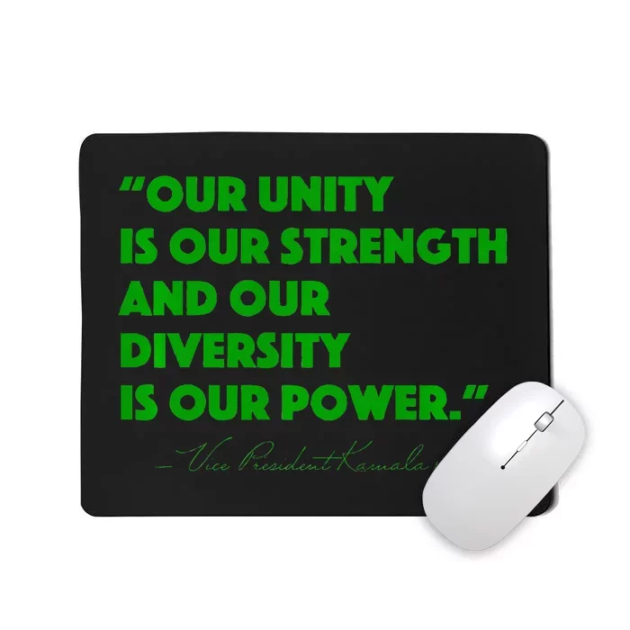 Vp Kamala Harris Quote Premium Mousepad