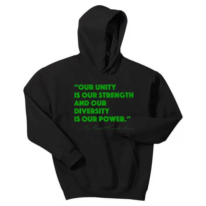 Vp Kamala Harris Quote Premium Kids Hoodie