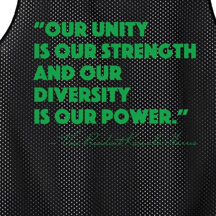 Vp Kamala Harris Quote Mesh Reversible Basketball Jersey Tank